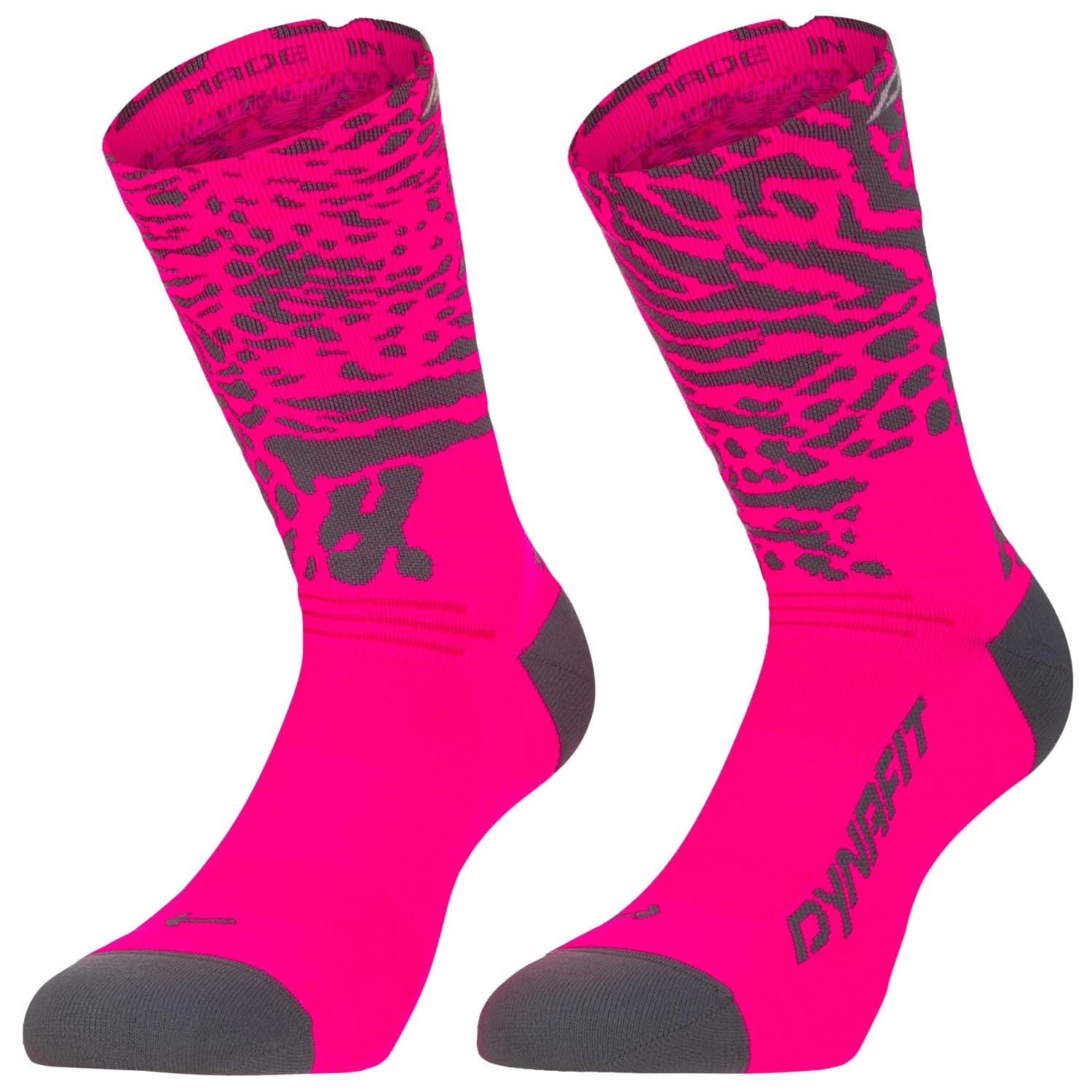 Чорапи за бягане Dynafit Run Wild Crew Running socks - Pink Glo