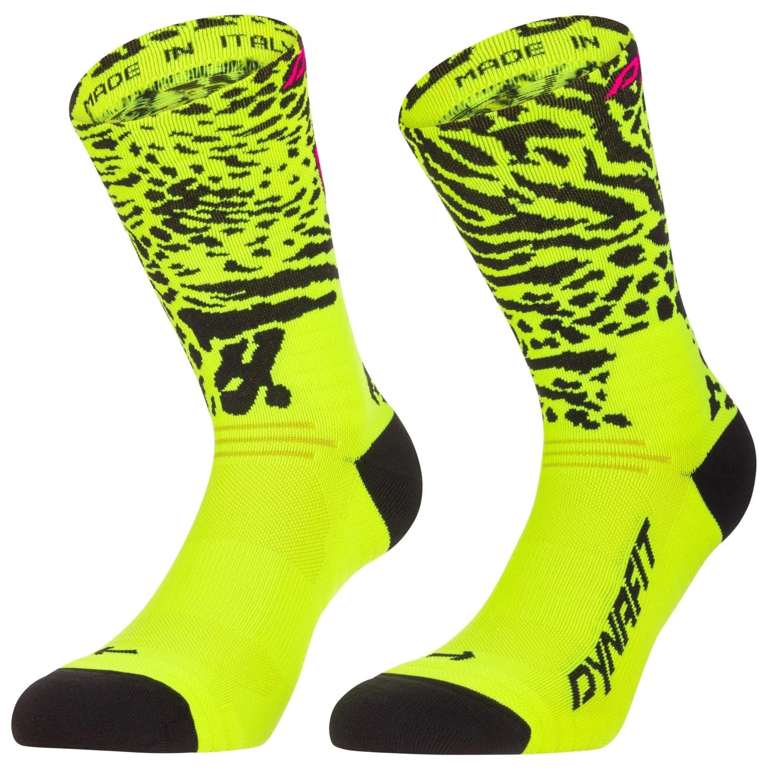 Чорапи за бягане Dynafit Run Wild Crew Running socks - Ultra Yellow