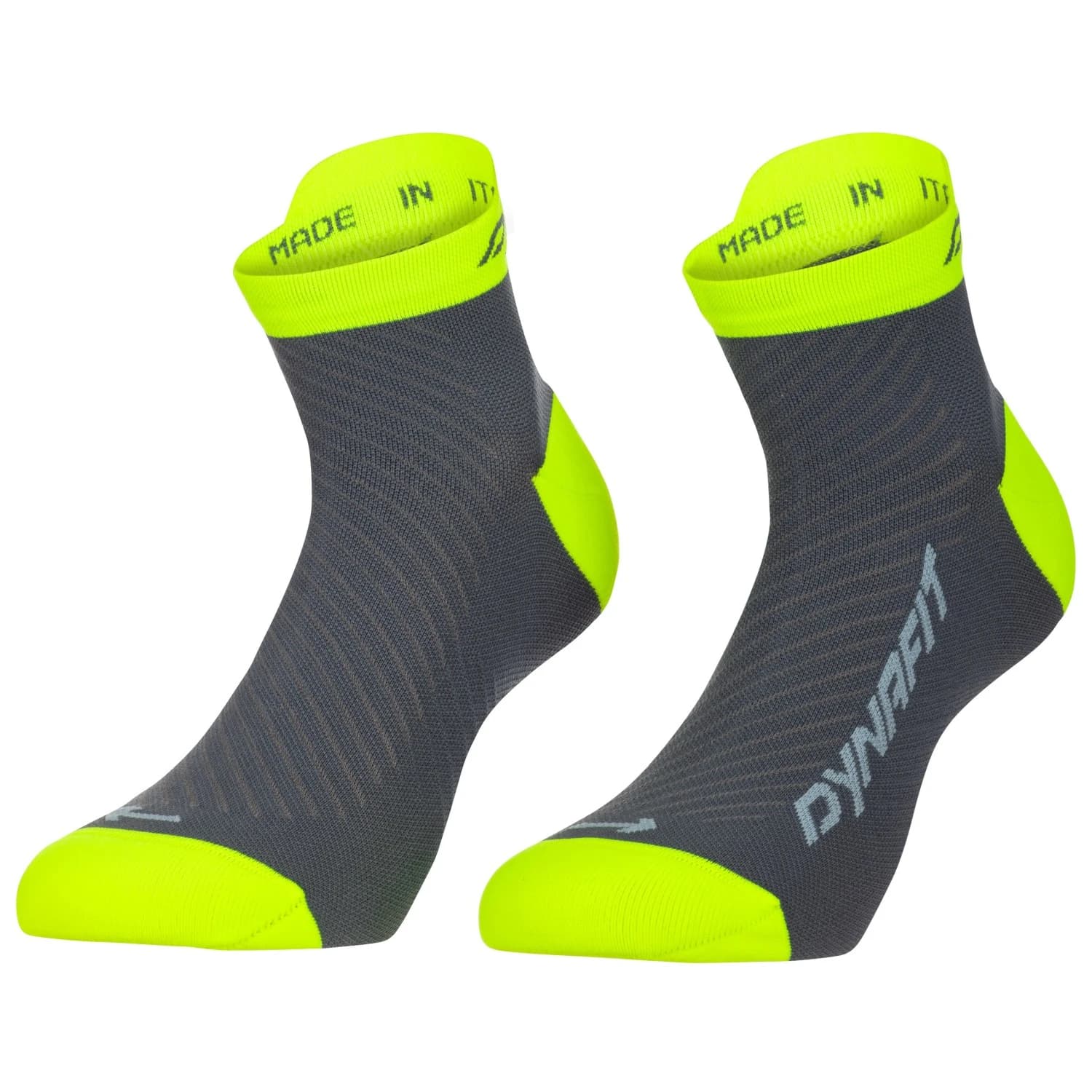 Чорапи за бягане Dynafit Trail Short Running socks - Cinder / Ultra Yellow