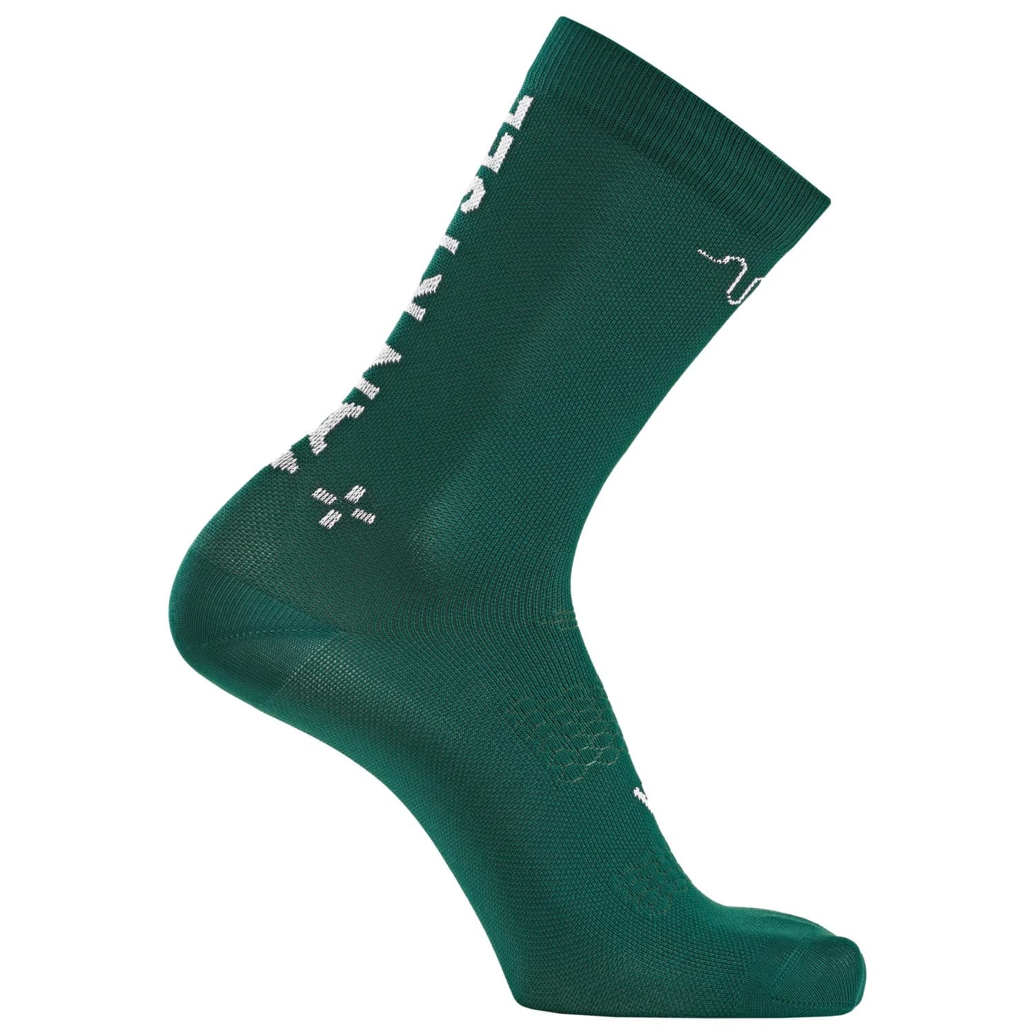 Чорапи за колоездене VAN RYSEL Socks EDR Cycling socks - Graph Green