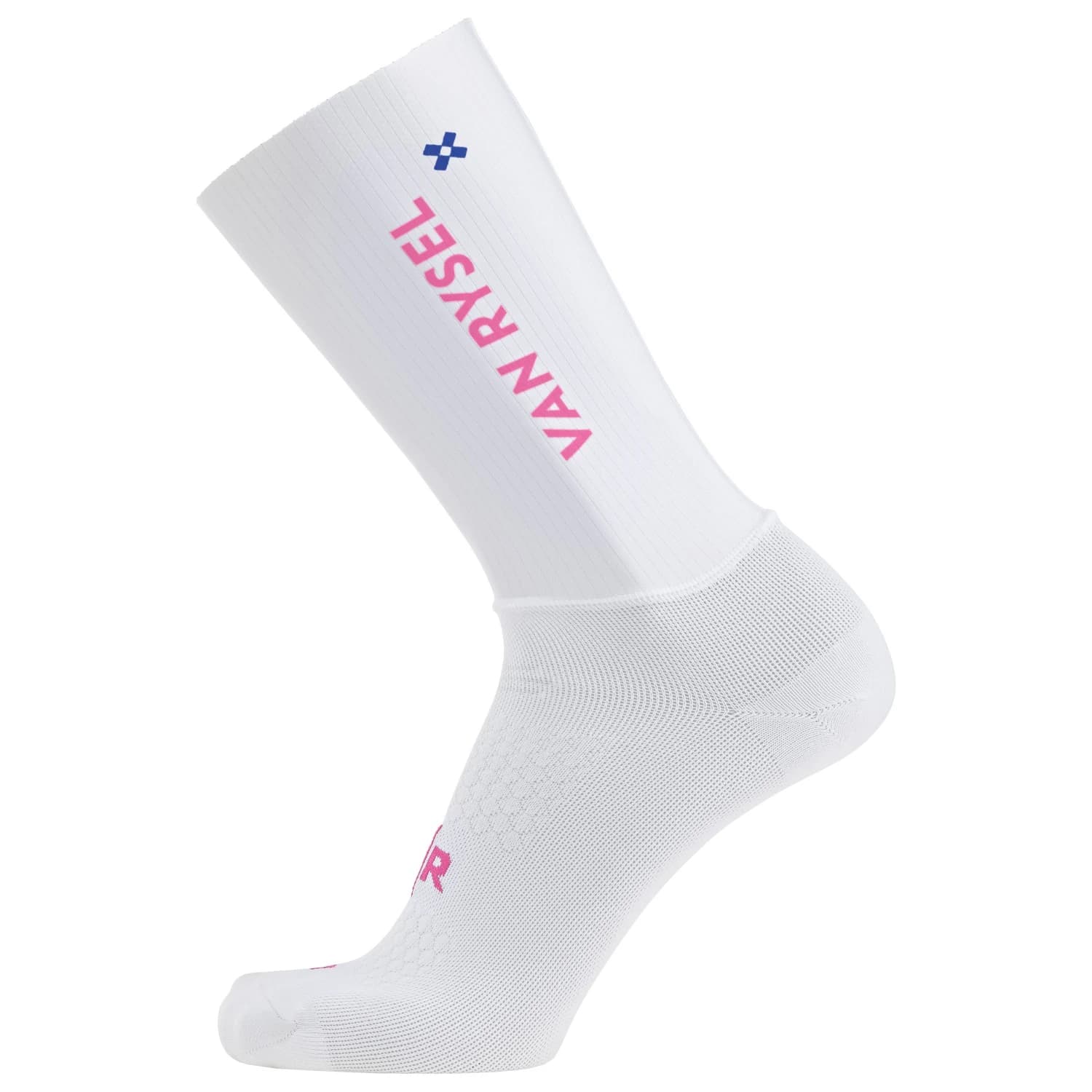 Чорапи за колоездене VAN RYSEL Socks RCR-R Cycling socks - Pink