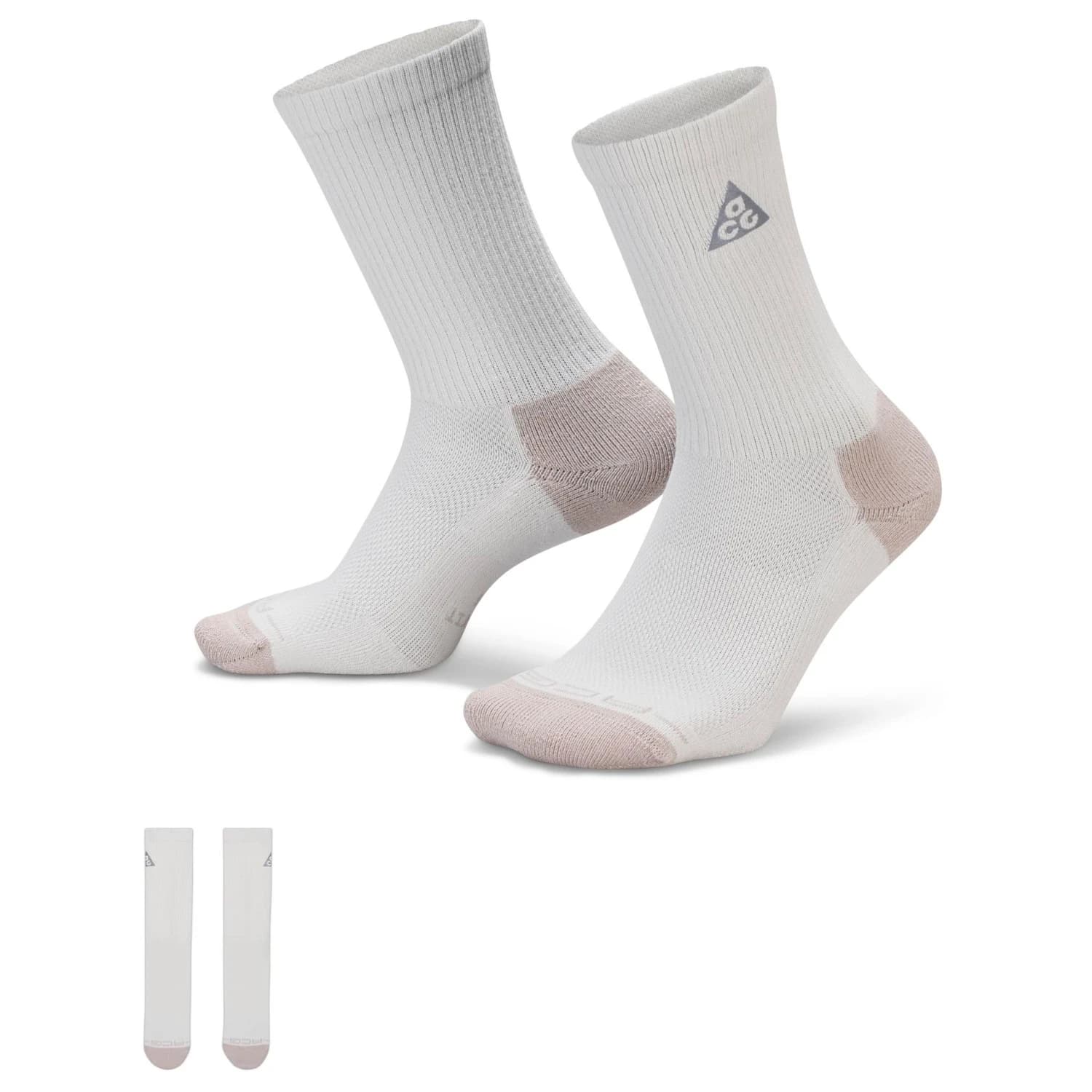Чорапи за бягане Nike Everyday ELVD Crew ACG Running socks - Photon Dust / College Grey / Reflective