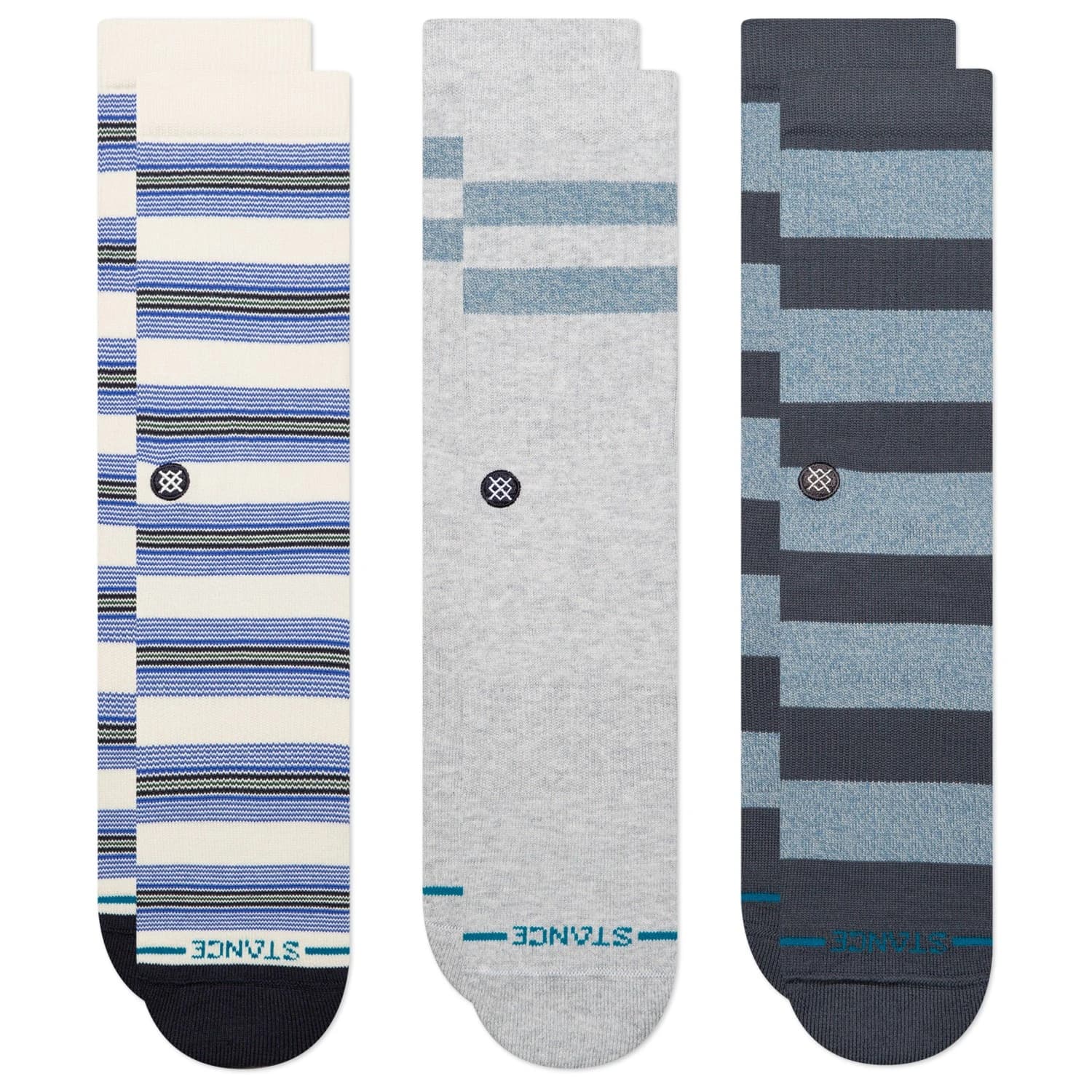 Спортни чорапи Stance Sako 3 Pack Sports socks - White