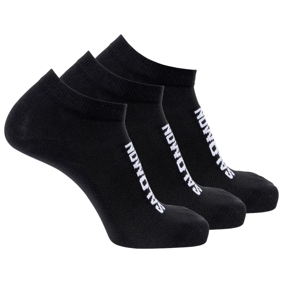 Спортни чорапи Salomon Everyday Lite Low 3-Pack Sports socks - Black