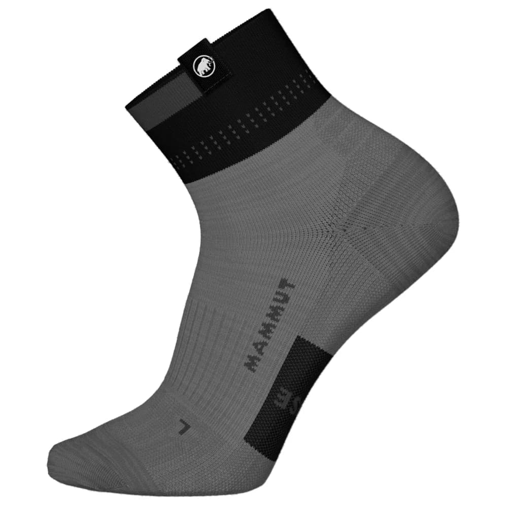 Туристически чорапи Mammut Hiking Merino Quarter Walking socks - Black / Gabbro