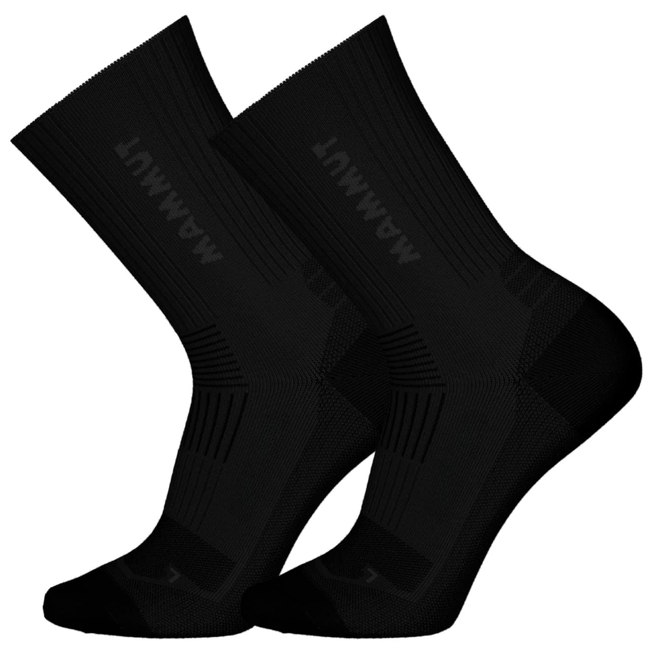 Спортни чорапи Mammut Multisport Crew 2-Pack Sports socks - Black / Black