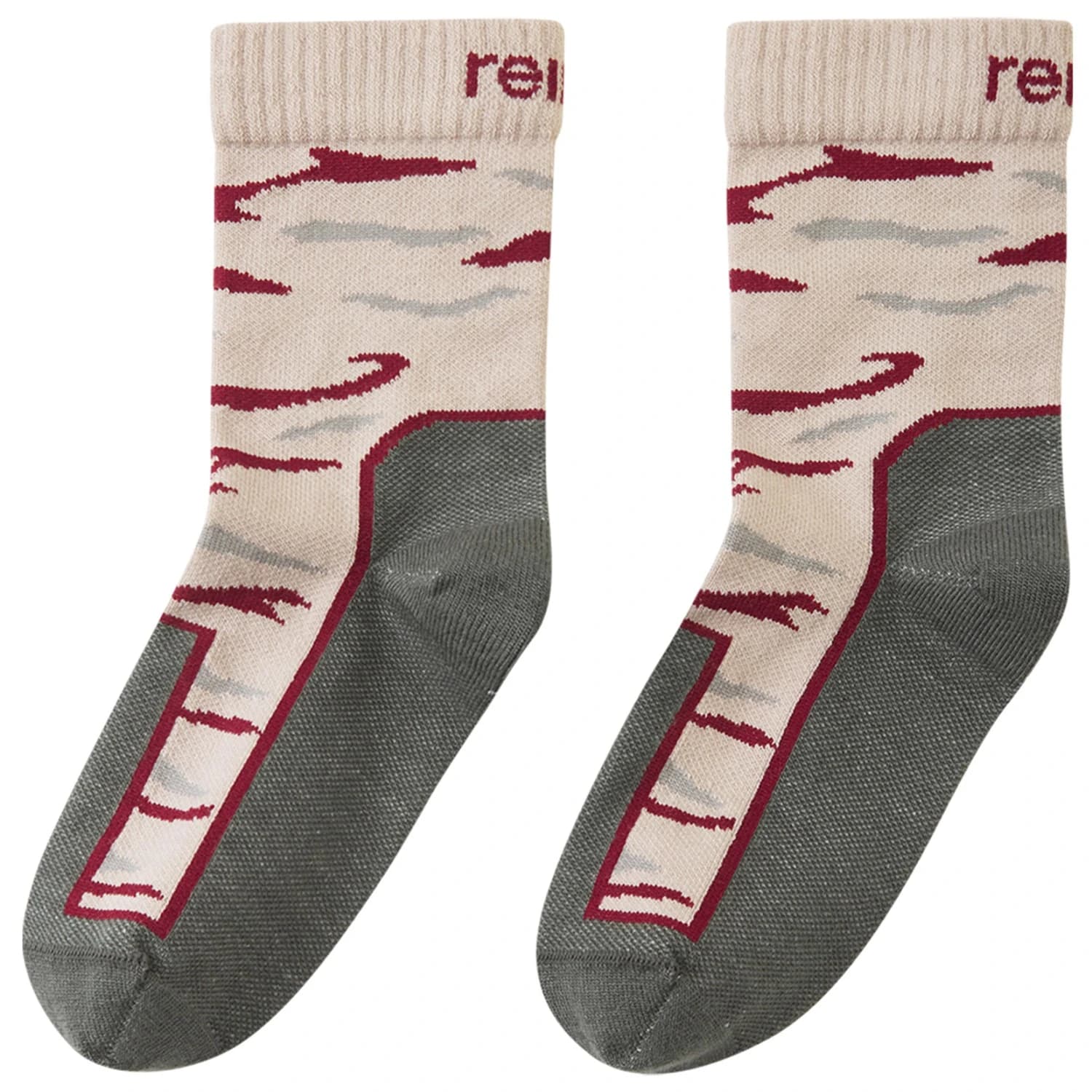 Детски спортни чорапи Reima Kid's Kuivilla Socks Sports socks - Earthy Beige