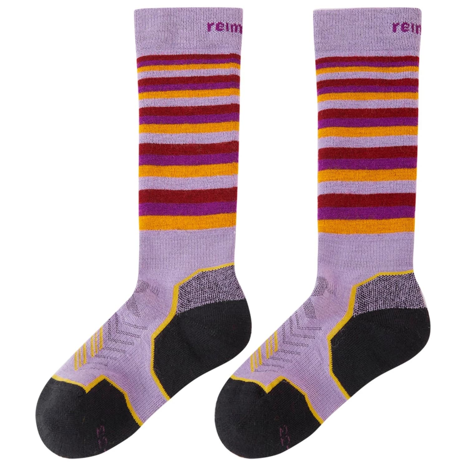 Детски ски чорапи Reima Kid's Socks Suksille Ski socks - Blooming Lilac