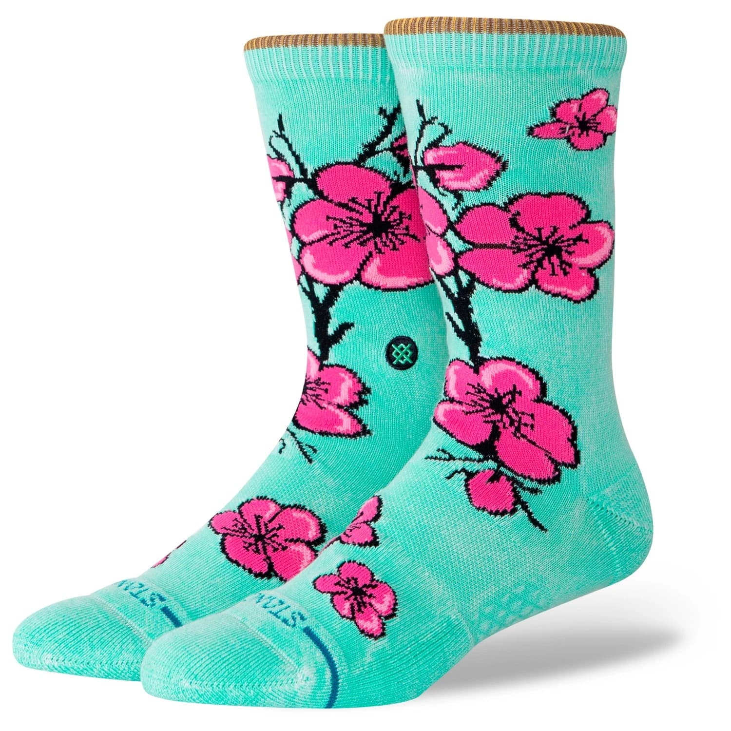 Спортни чорапи Stance 99 Cents Crew Sports socks - Jade