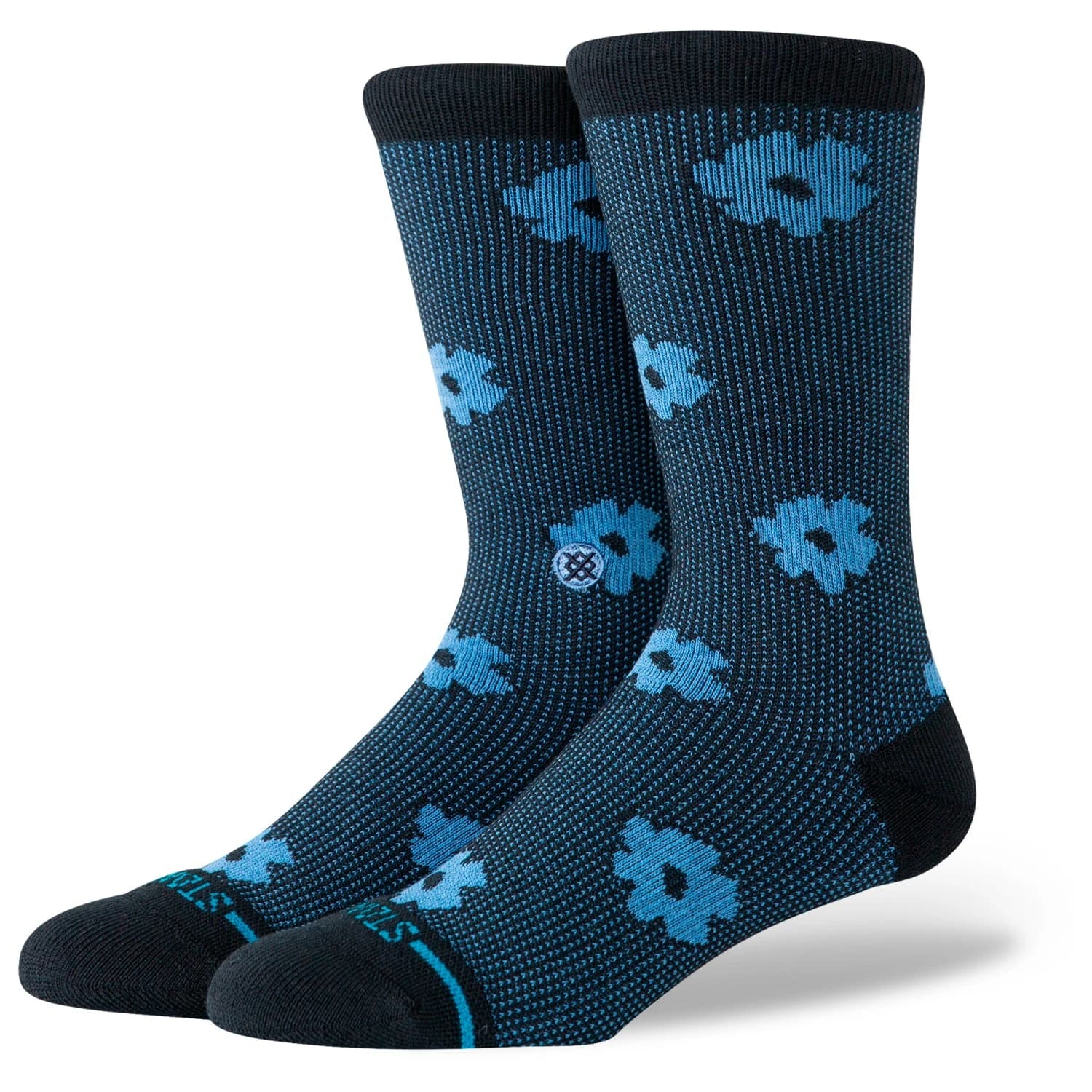 Спортни чорапи Stance Digital Daisy Crew Sports socks - Black