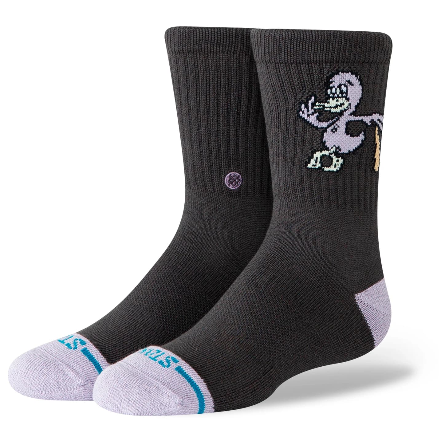 Детски спортни чорапи Stance Kid's Lights Out Crew Sports socks - Charcoal