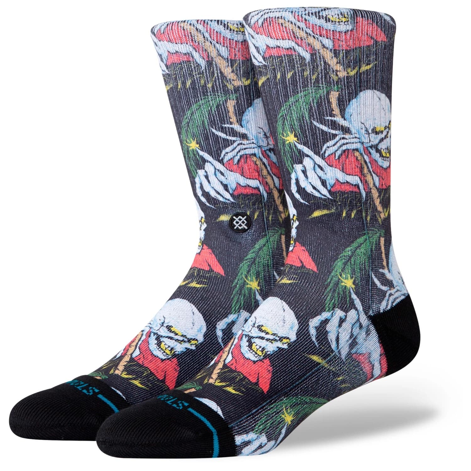 Спортни чорапи Stance Palm Slayer Crew Sports socks - Black