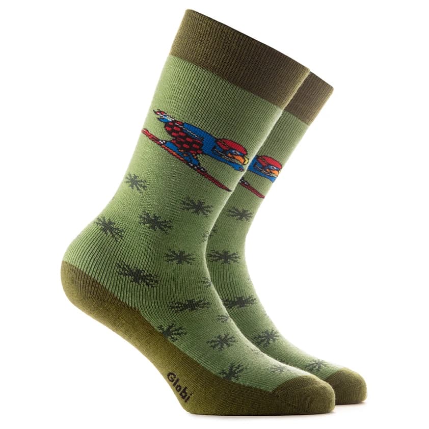 Детски ски чорапи Rohner Kid's Globi Ski Ski socks - Green