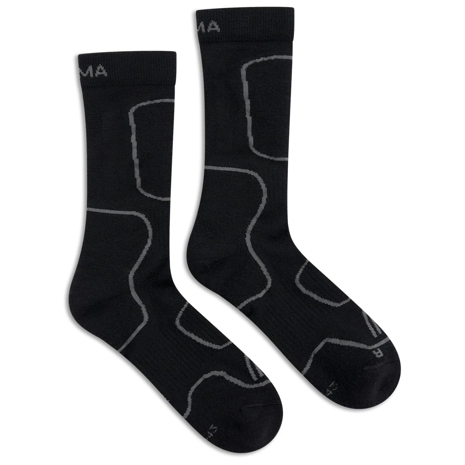 Мериносови чорапи Aclima Liner Wool Socks Merino socks - Jet Black