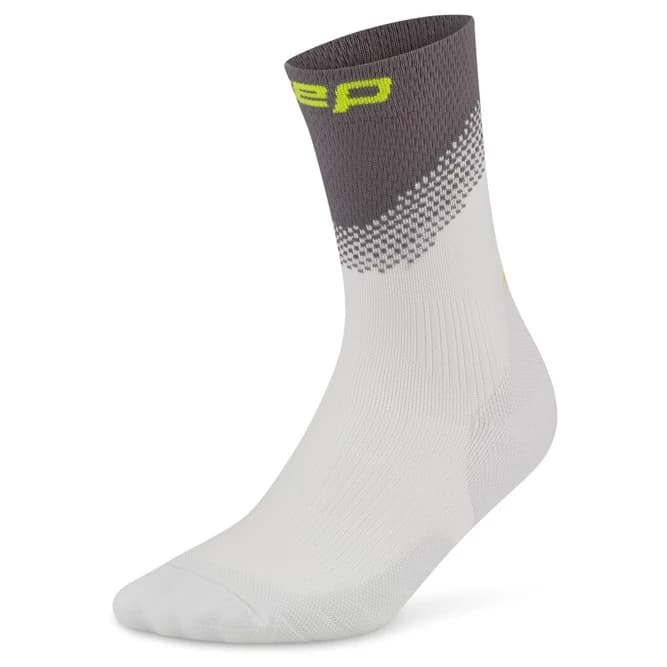 Мъжки чорапи за бягане CEP Run Edt. Split Socks Mid Cut Running socks - Grey
