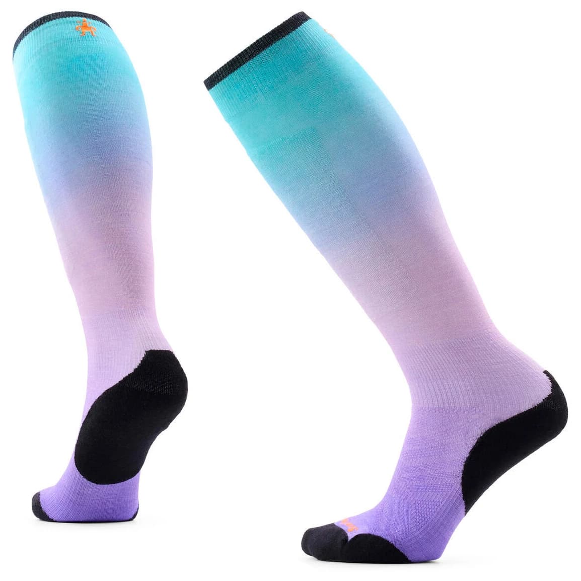 Ски чорапи Smartwool Women's Ski Targeted Cushion Ombre Print Ski socks - Purple Dawn