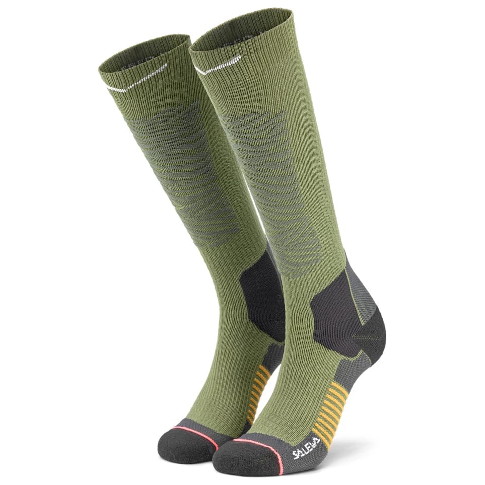 Ски чорапи Salewa Sella Free Sock Ski socks - Olivine