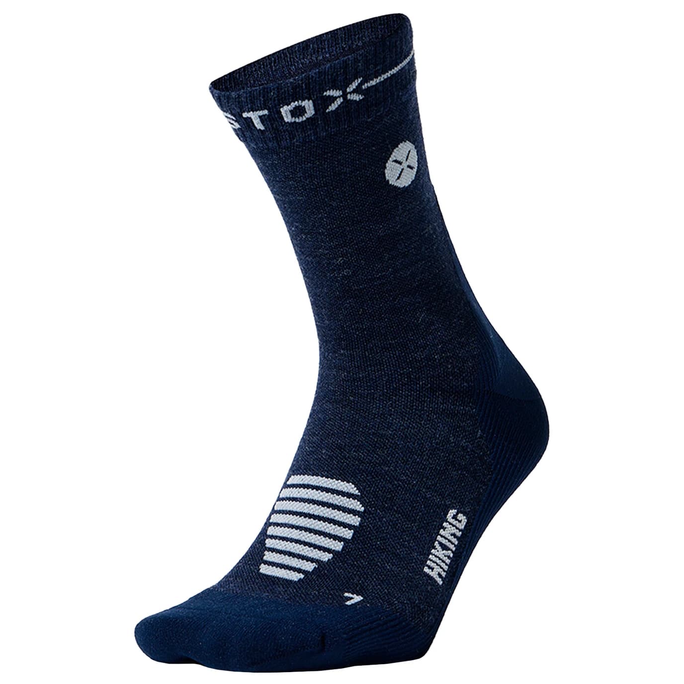 Мъжки мериносови чорапи STOX Energy Socks Hiking Merino Ankle Socks Merino socks - Blue / Light Grey