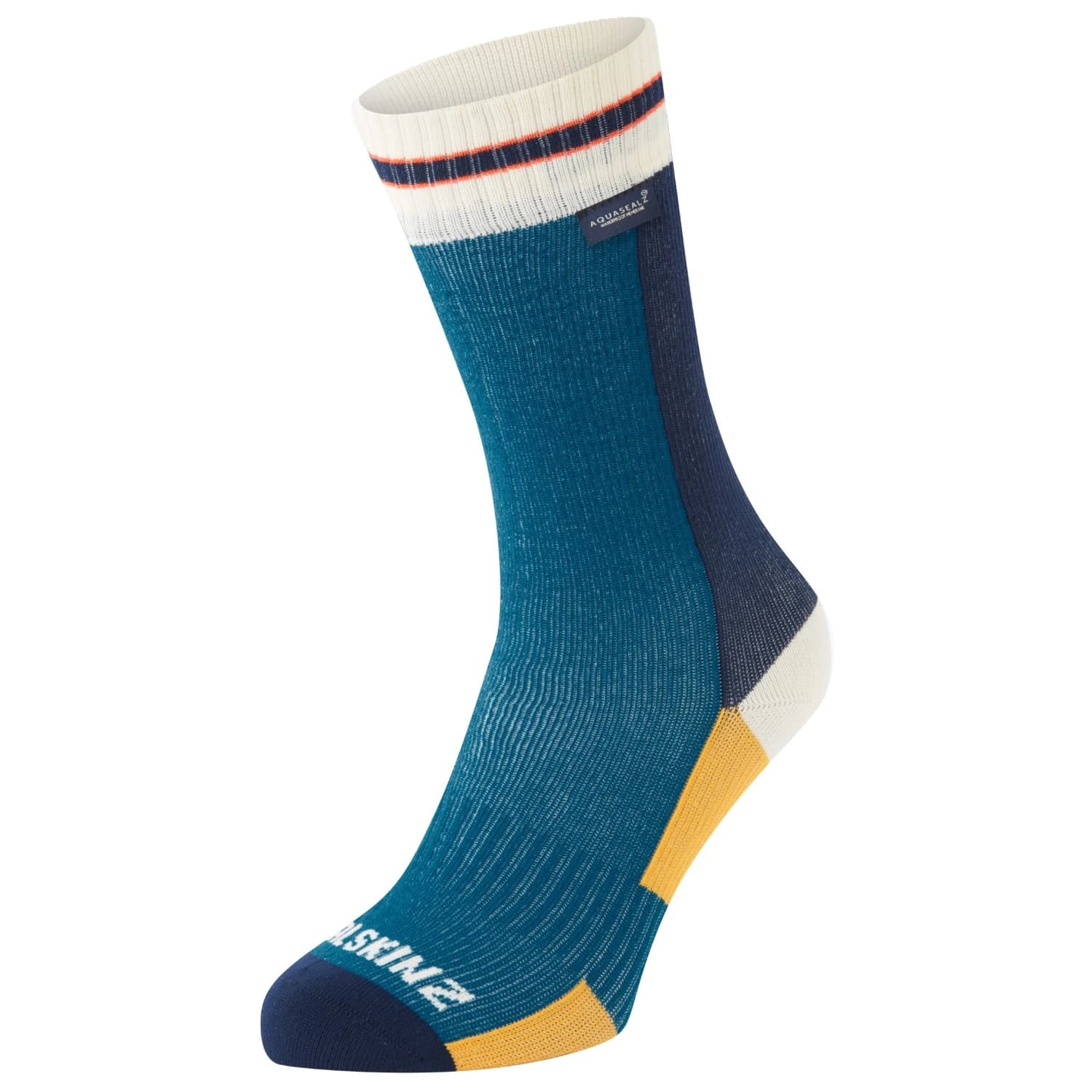 Чорапи за колоездене Sealskinz Billockby Cycling socks - Blue
