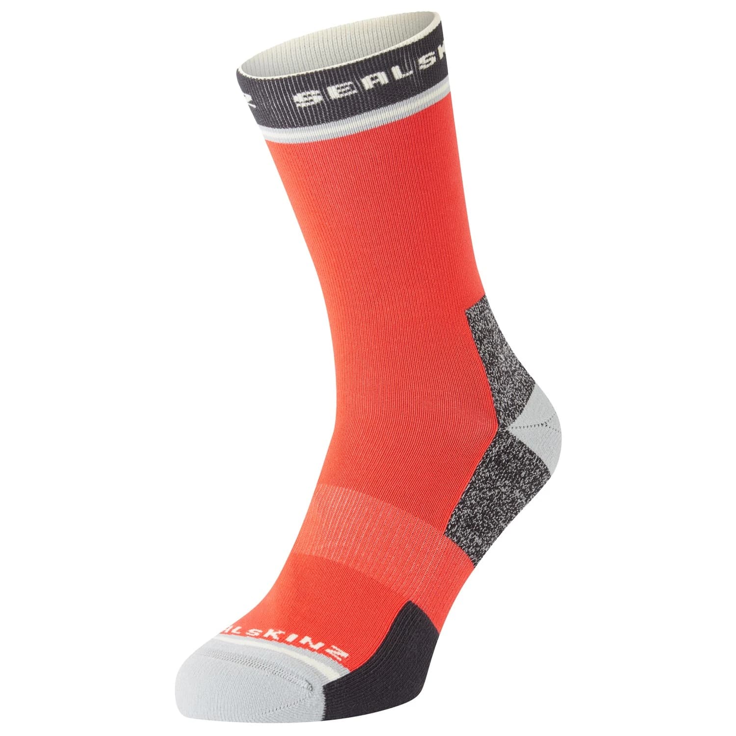 Чорапи за бягане Sealskinz Blofield Running socks - Orange