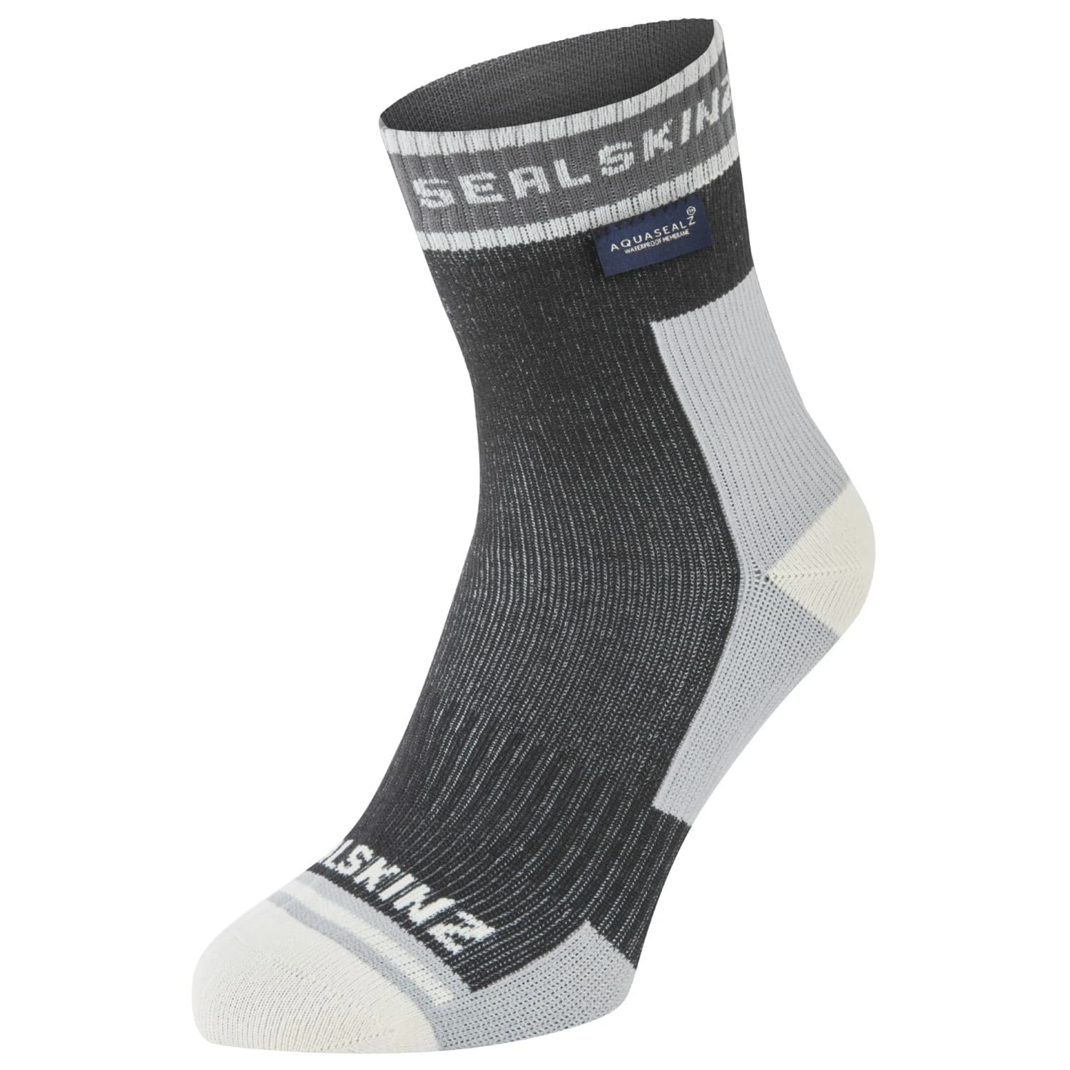 Чорапи за бягане Sealskinz Holverstone Ankle Running socks - Black