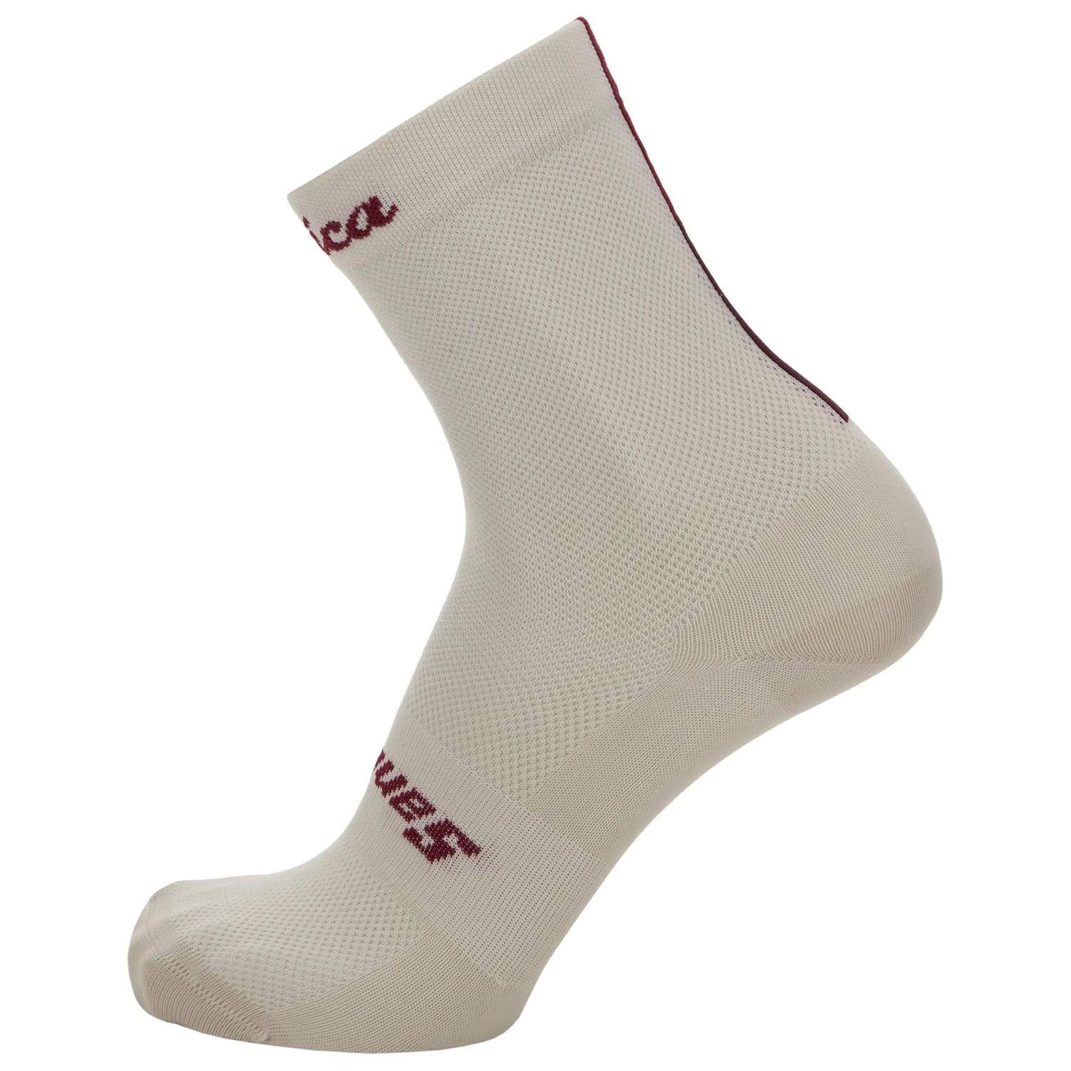 Чорапи за колоездене Santini Eroica Quiete Cycling socks - Cappuccino