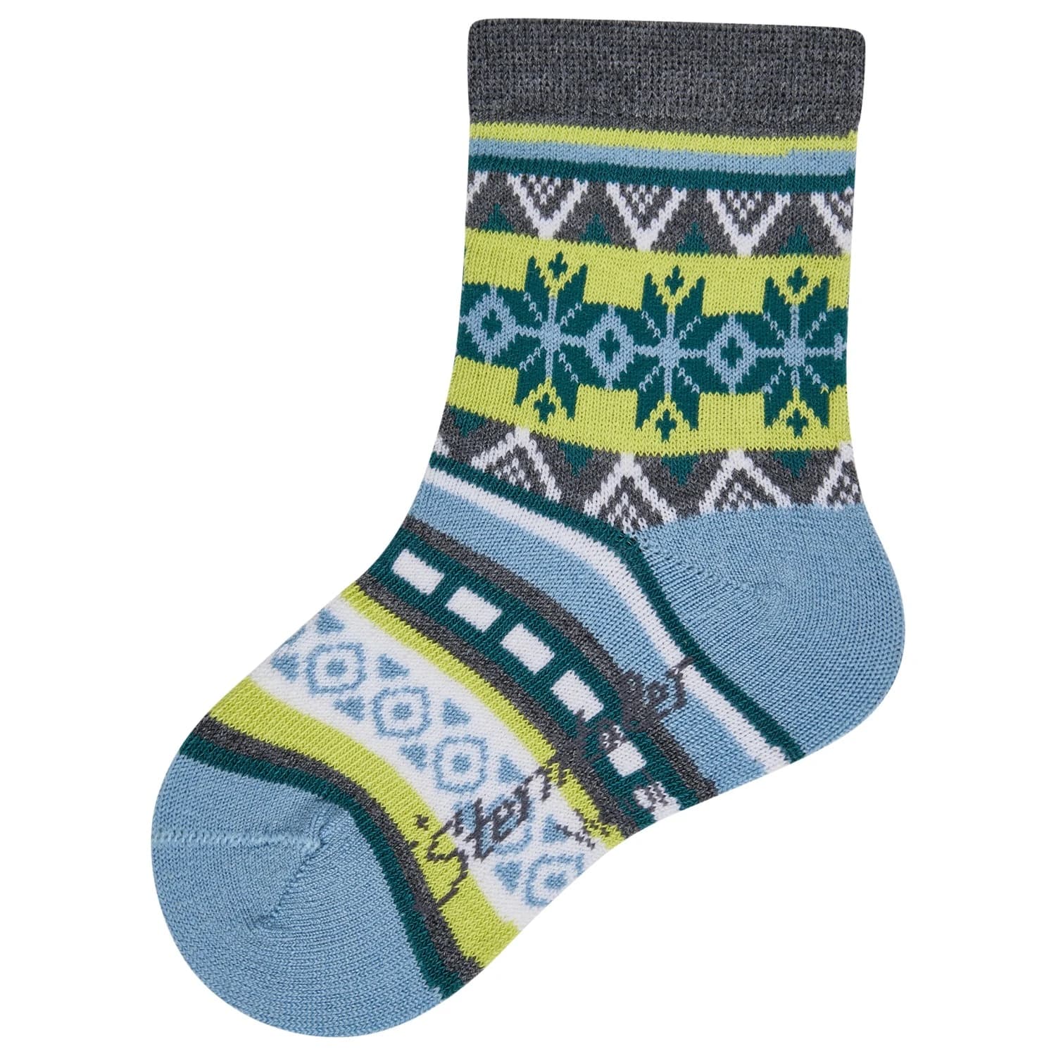 Детски спортни чорапи Sterntaler Kid's Socken Wolle Norweger Sports socks - Blau