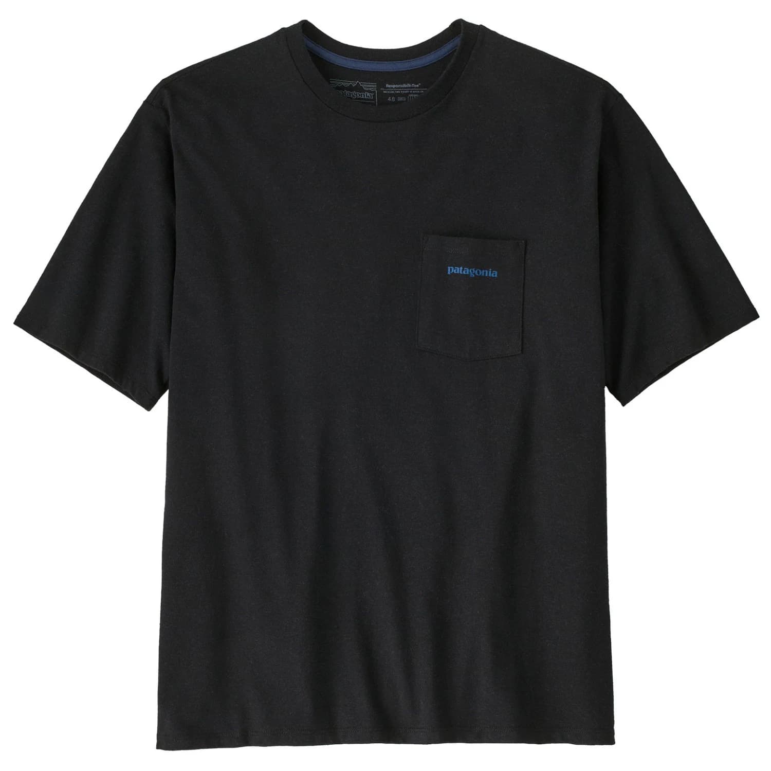 Мъжка тениска Patagonia Boardshort Logo Pocket Responsibili-Tee T-shirt - Ink Black