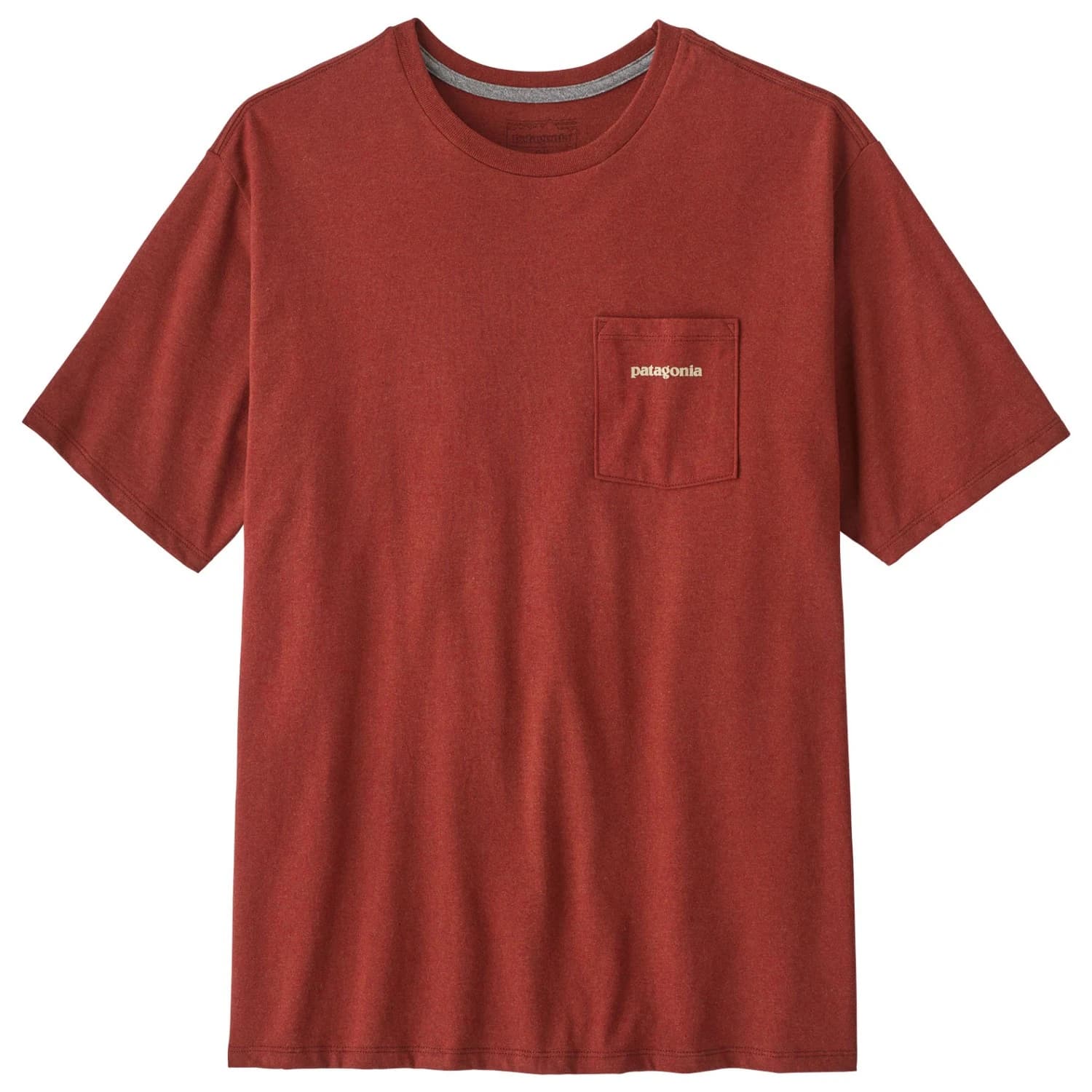 Мъжка тениска Patagonia Boardshort Logo Pocket Responsibili-Tee T-shirt - Rusty Red