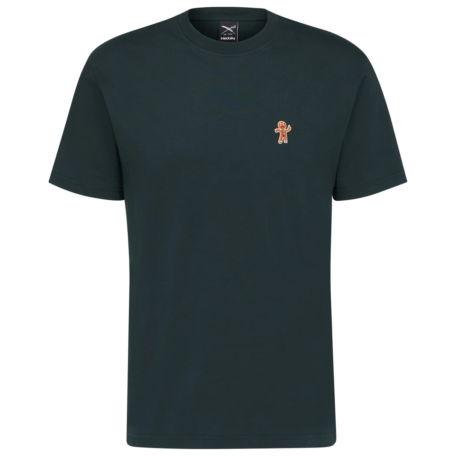 Мъжка тениска Iriedaily Cookieman Emb Tee T-shirt - Nightforest