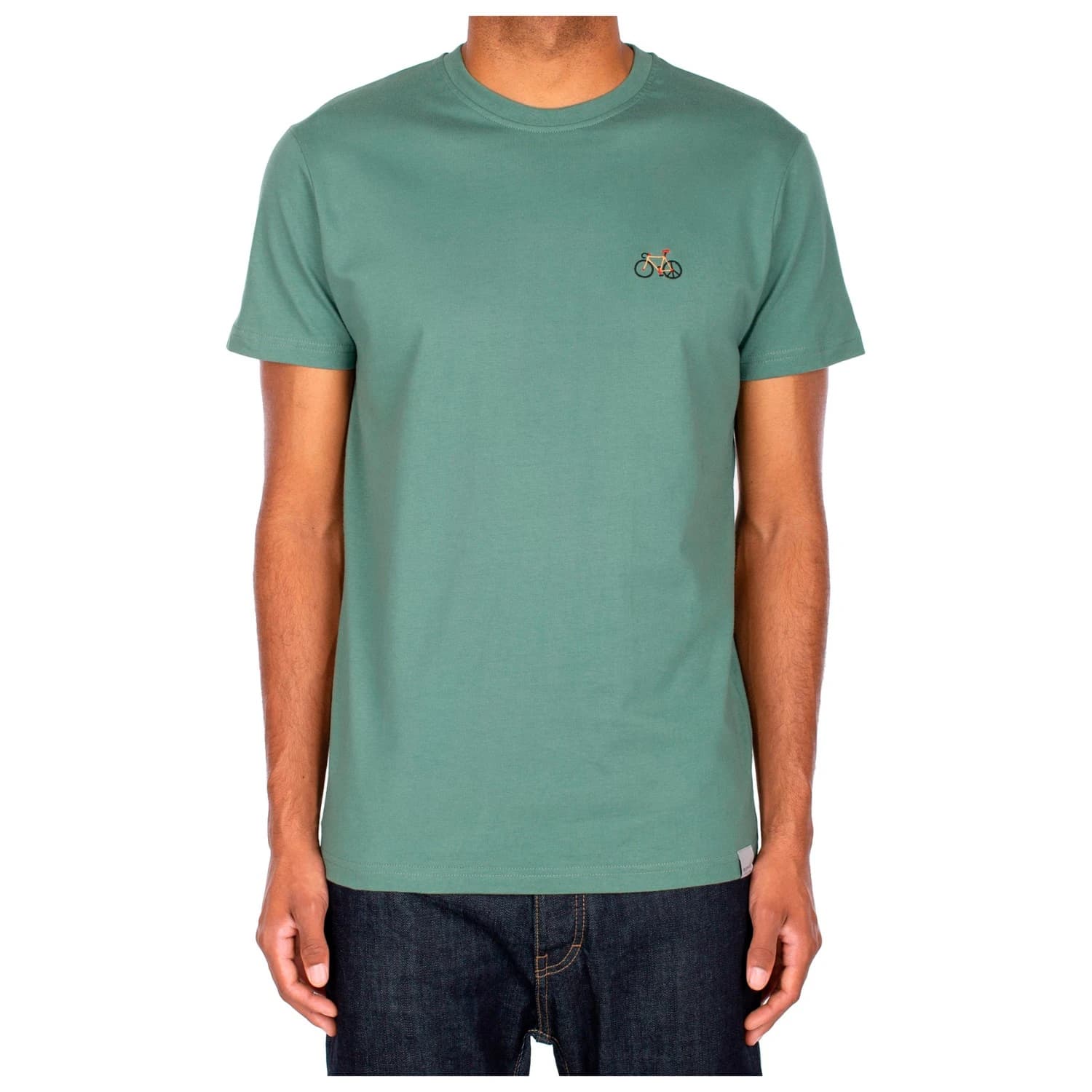 Мъжка тениска Iriedaily Peaceride Emb Tee T-shirt - Jungle Green