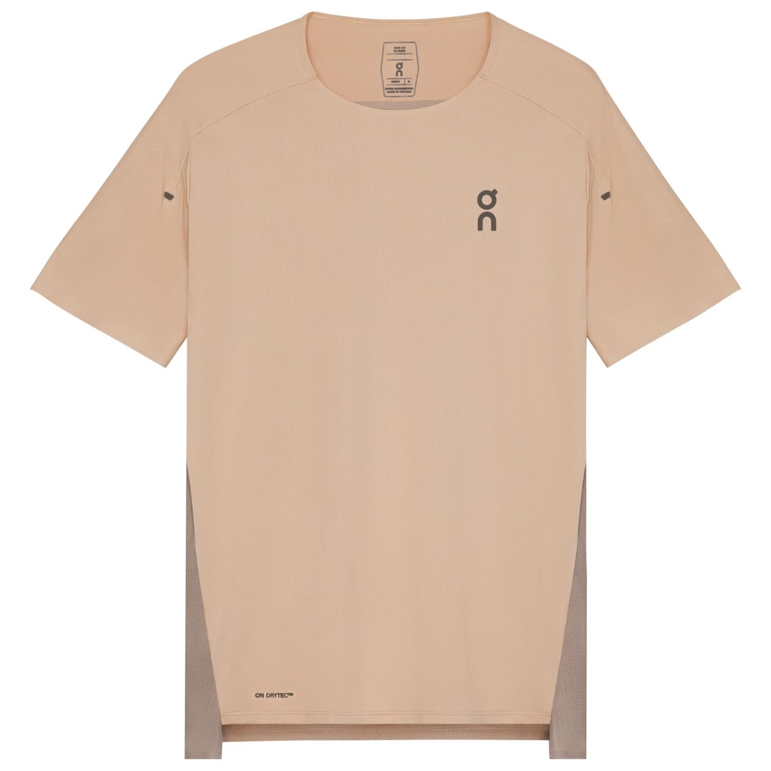 Мъжка тениска On Performance-T Running shirt - Desert / Cinder