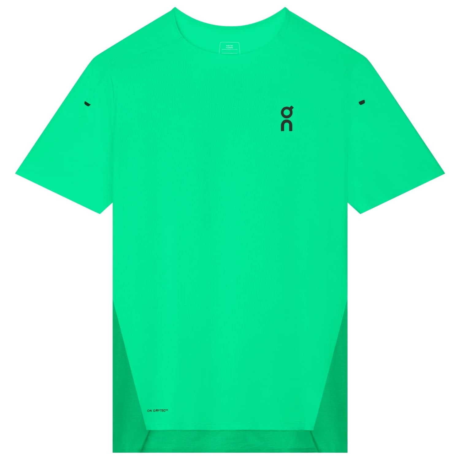 Мъжка тениска On Performance-T Running shirt - Verdite / Apollo
