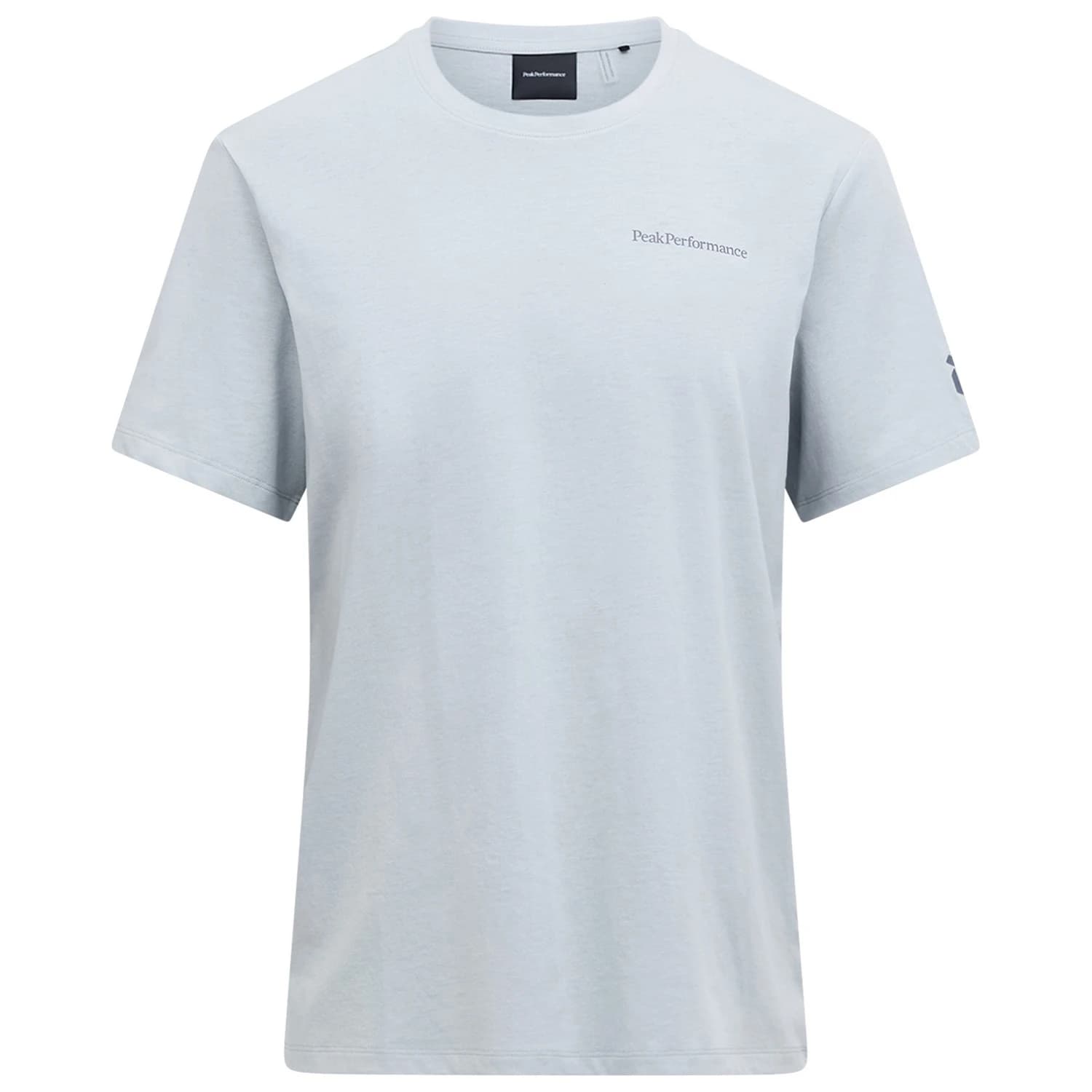 Мъжка спортна тениска Peak performance Explore Logo Tee T-shirt - Summit Smoke