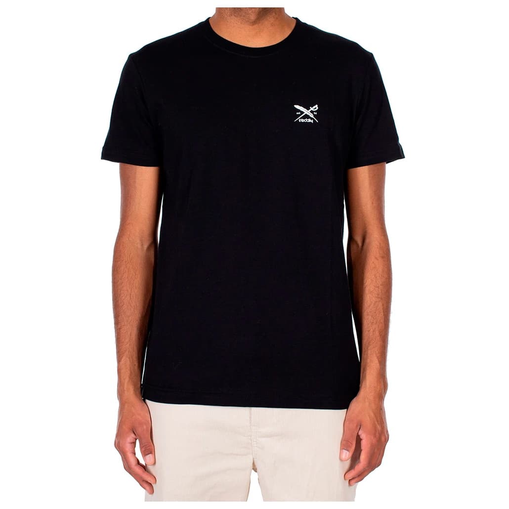 Мъжка тениска Iriedaily Chestflag Tee T-shirt - Black