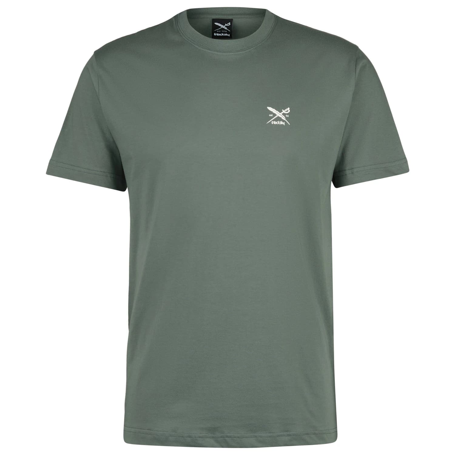 Мъжка тениска Iriedaily Chestflag Tee T-shirt - Jungle Green