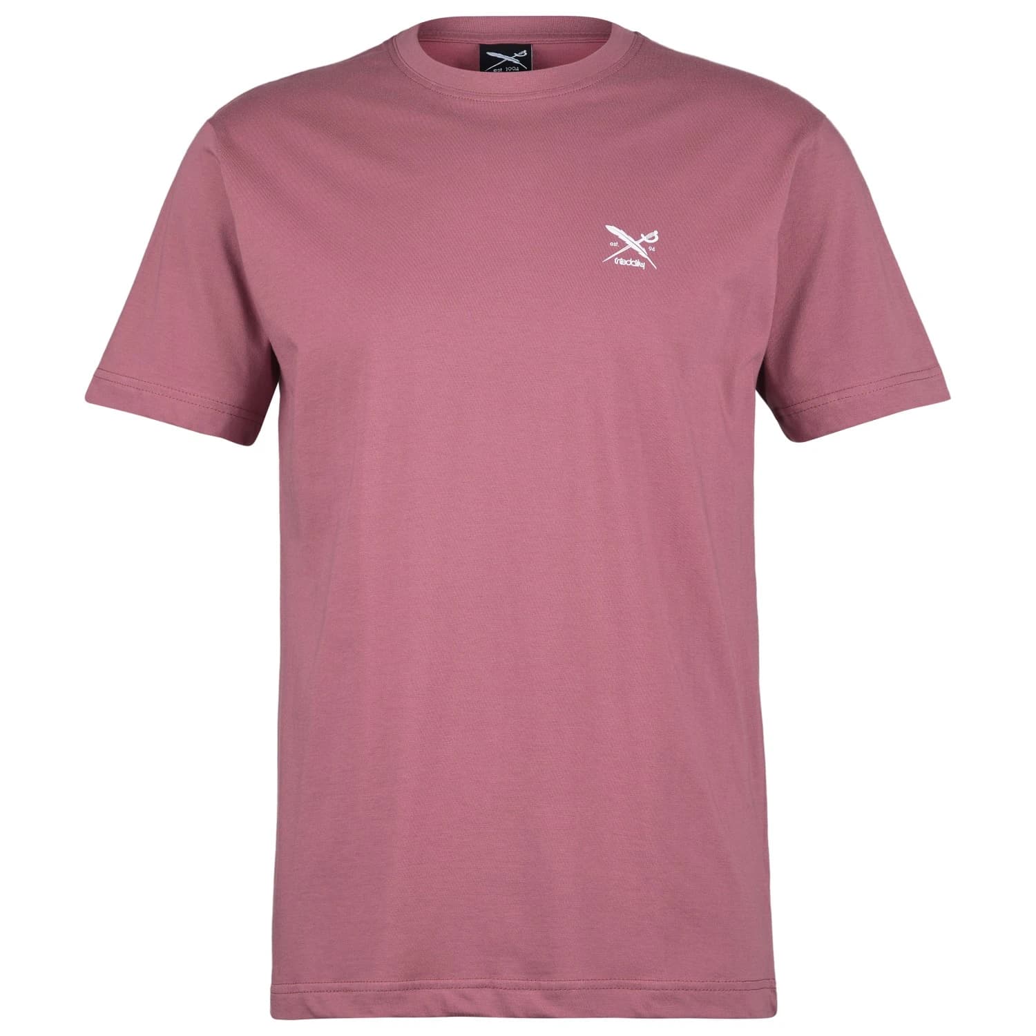 Мъжка тениска Iriedaily Chestflag Tee T-shirt - Plum