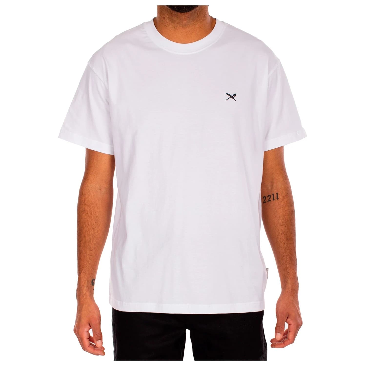Мъжка тениска Iriedaily Mini Flag Relaxed Tee T-shirt - White