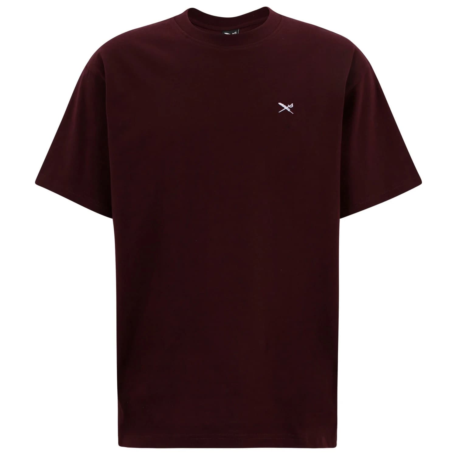 Мъжка тениска Iriedaily Mini Flag Relaxed Tee T-shirt - Aubergine