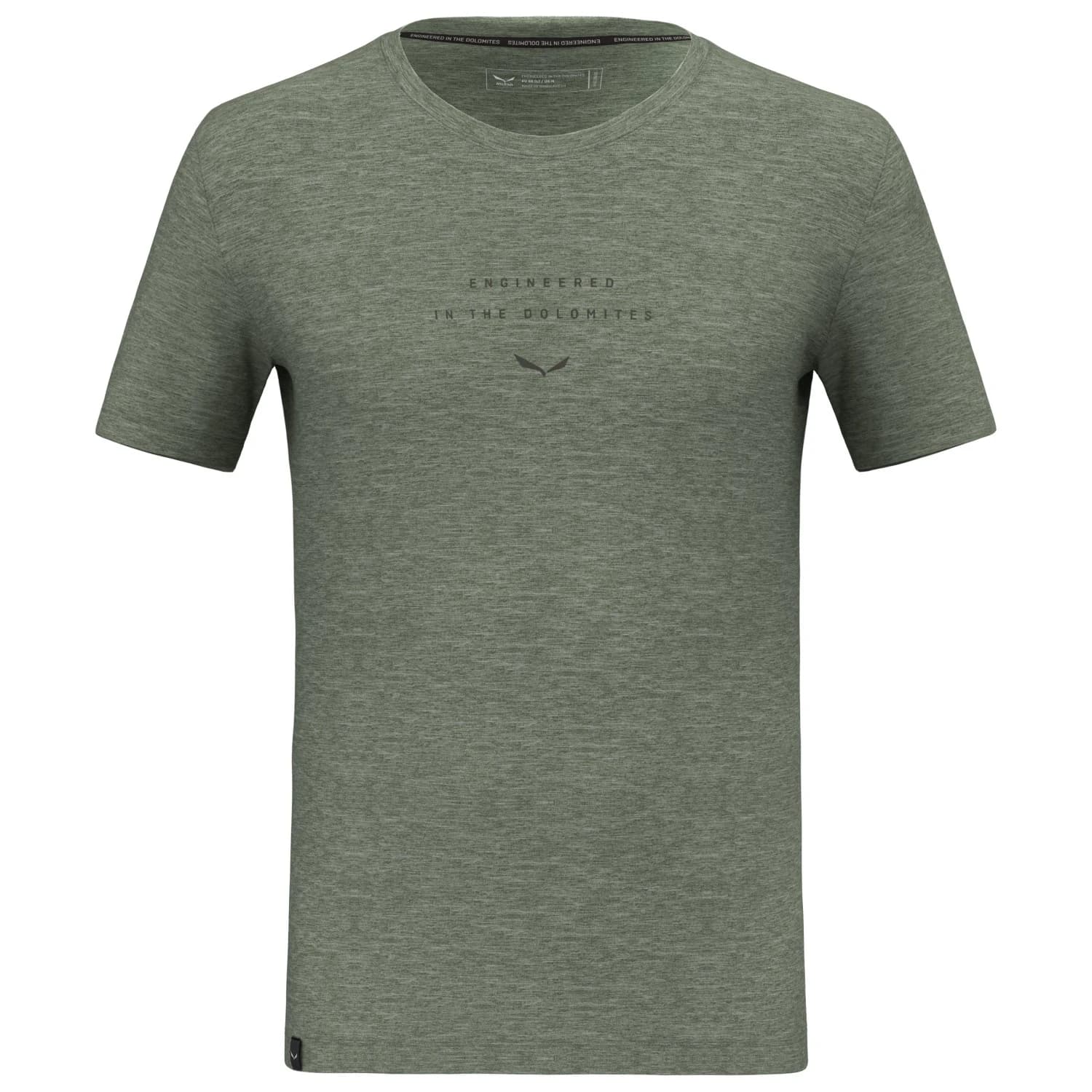 Мериносова блуза Salewa Eagle EITD Alpine Merino T-Shirt Merino shirt - Shadow