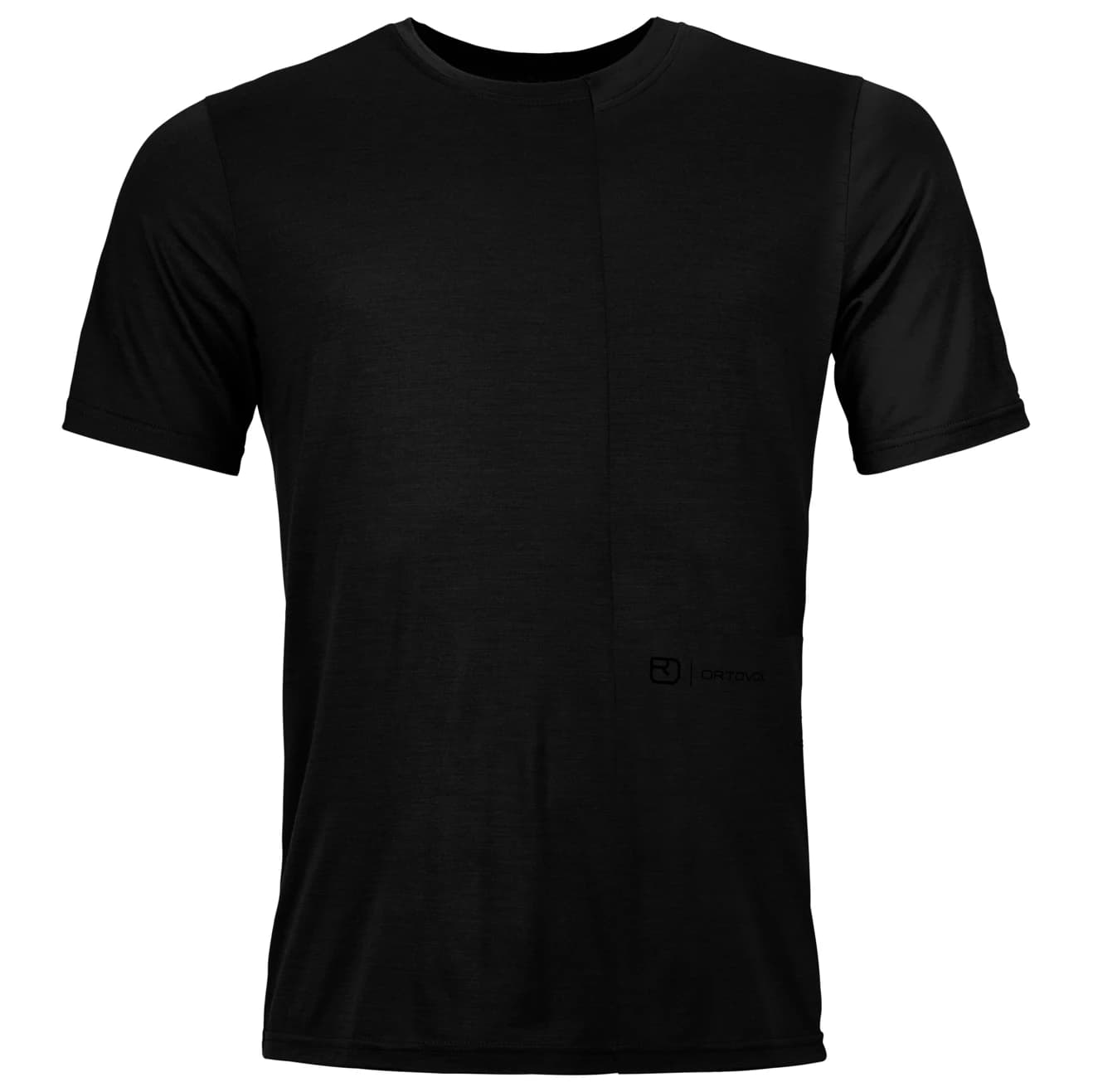 Мъжка мериносова блуза Ortovox 150 Cool Crack T-Shirt Merino shirt - Black Raven