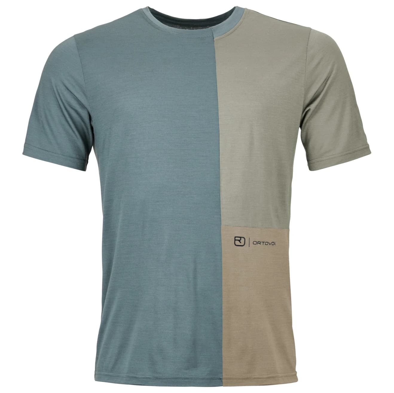 Мъжка мериносова блуза Ortovox 150 Cool Crack T-Shirt Merino shirt - Icy Shore