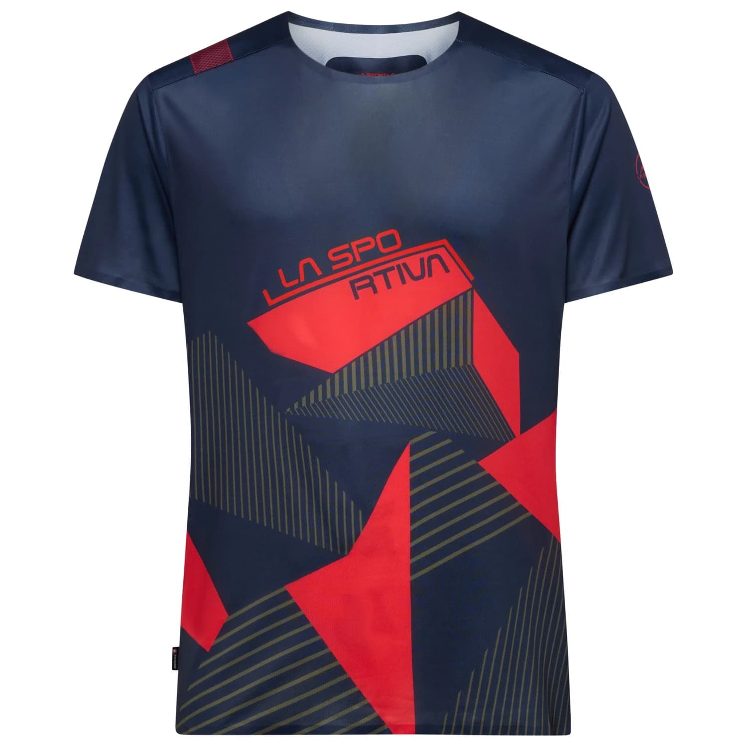 Мъжка тениска La Sportiva Comp T-Shirt - Night Sky / Mountain Red