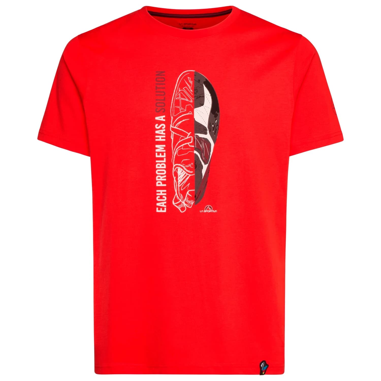 Мъжка тениска La Sportiva Solution T-shirt - Mountain Red