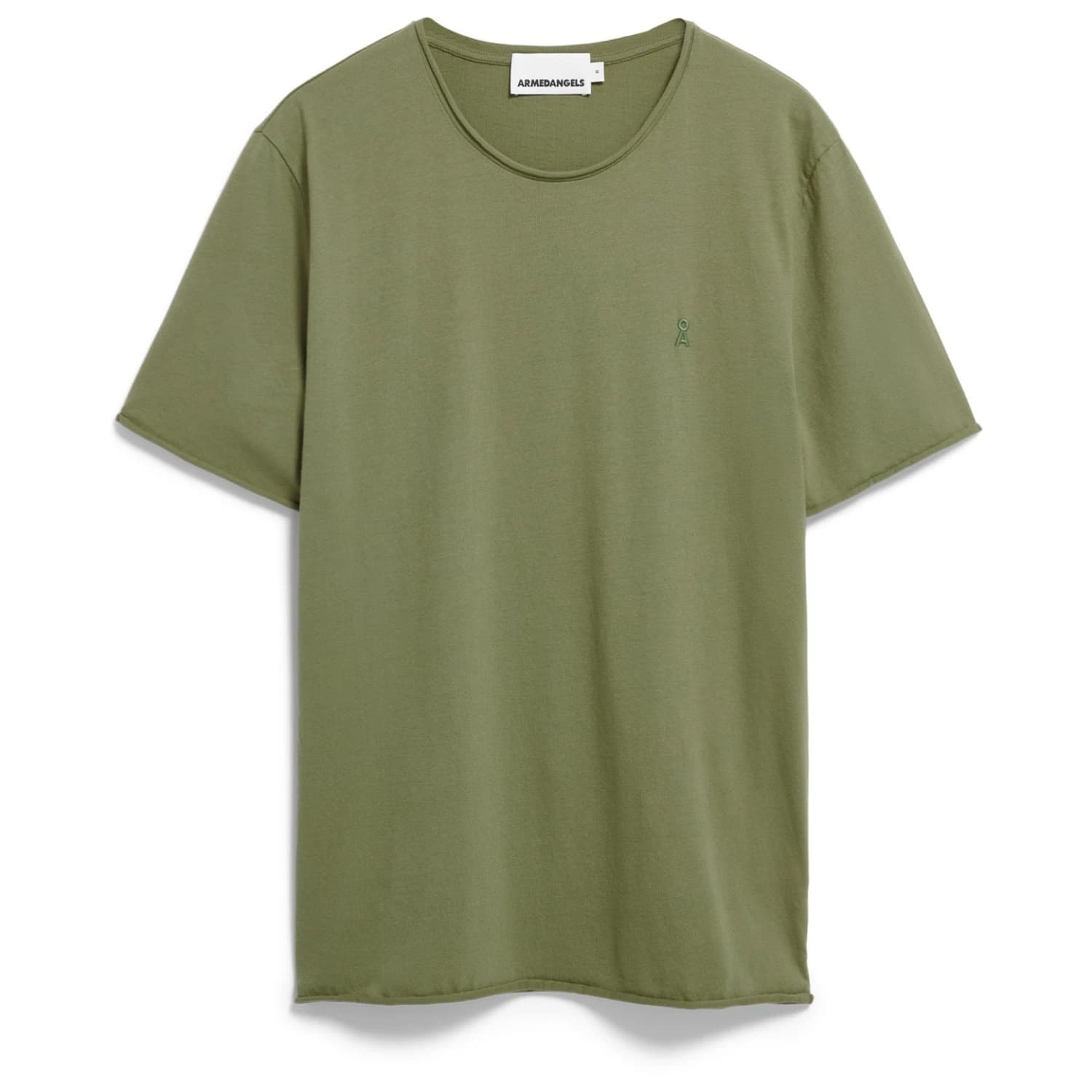 Мъжка тениска ARMEDANGELS Aamon Brushed T-shirt - Fatigue Green