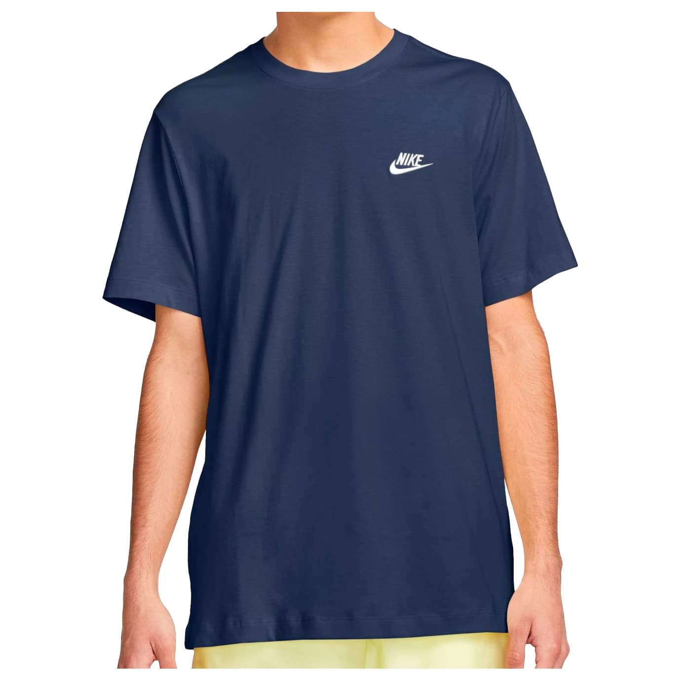 Мъжка тениска Nike Sportswear Club T-Shirt - Midnight Navy / White