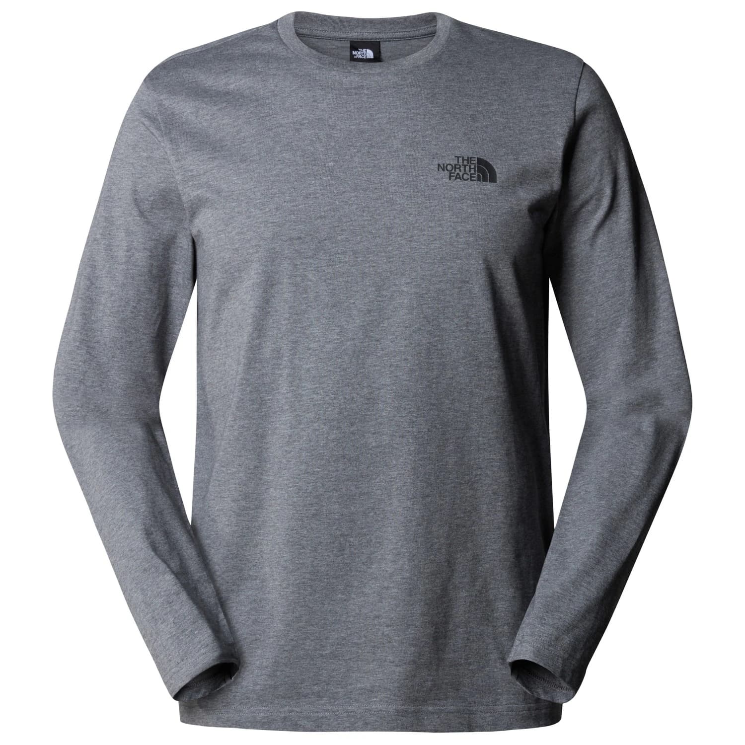 Мъжка блуза с дълъг ръкав The north face L/S Simple Dome Tee Longsleeve - TNF Medium Grey Heather