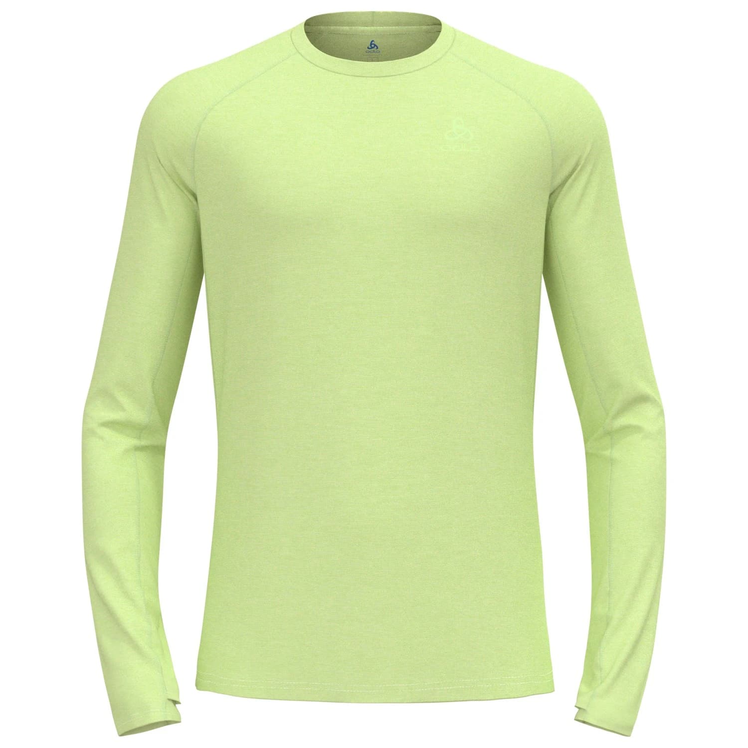 Мъжка тениска Odlo X-Alp PW 115 T-Shirt Crew Neck L/S Running shirt - Shadow Lime Melange