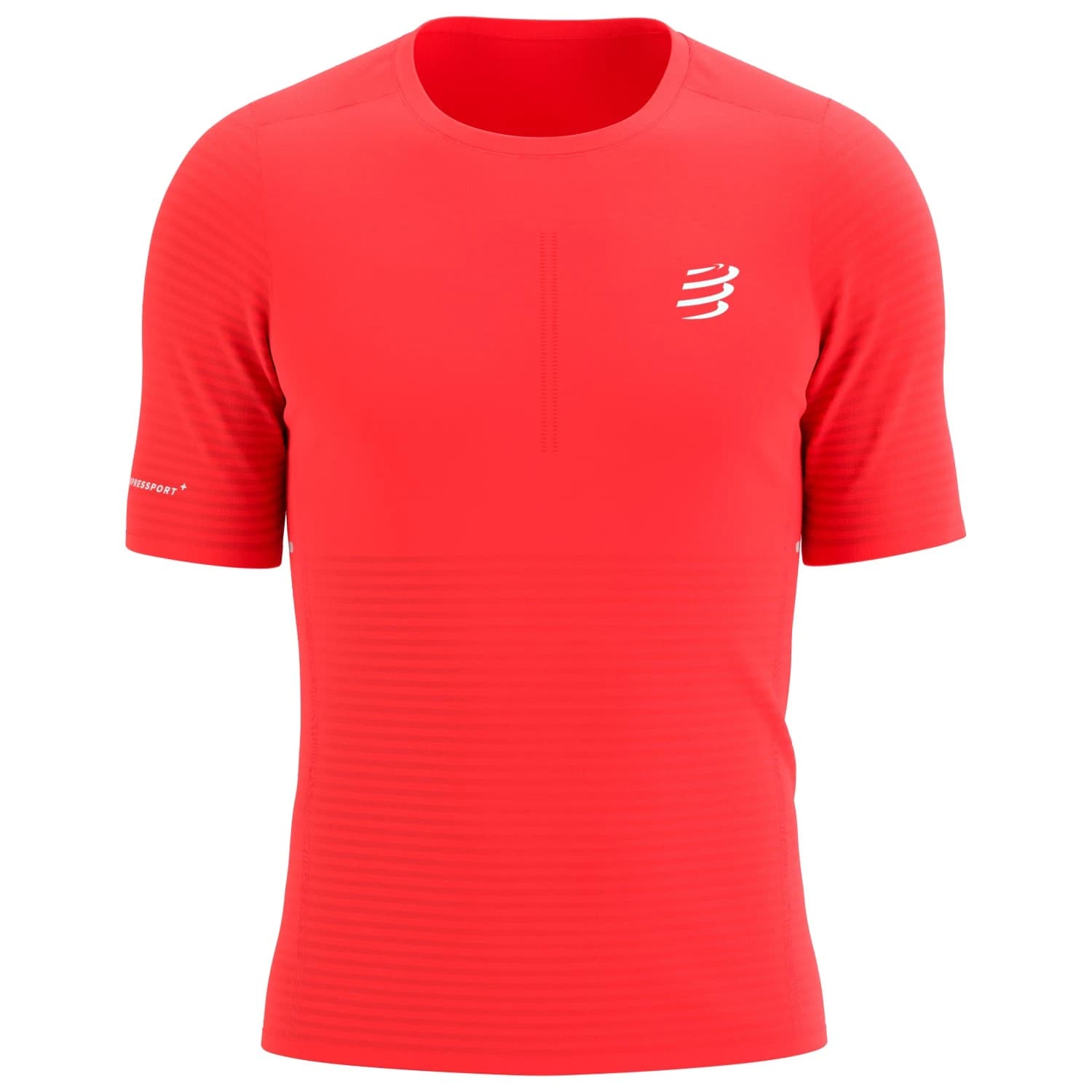 Мъжка тениска Compressport Pro Racing S/S T-Shirt Running shirt - Fluo Red