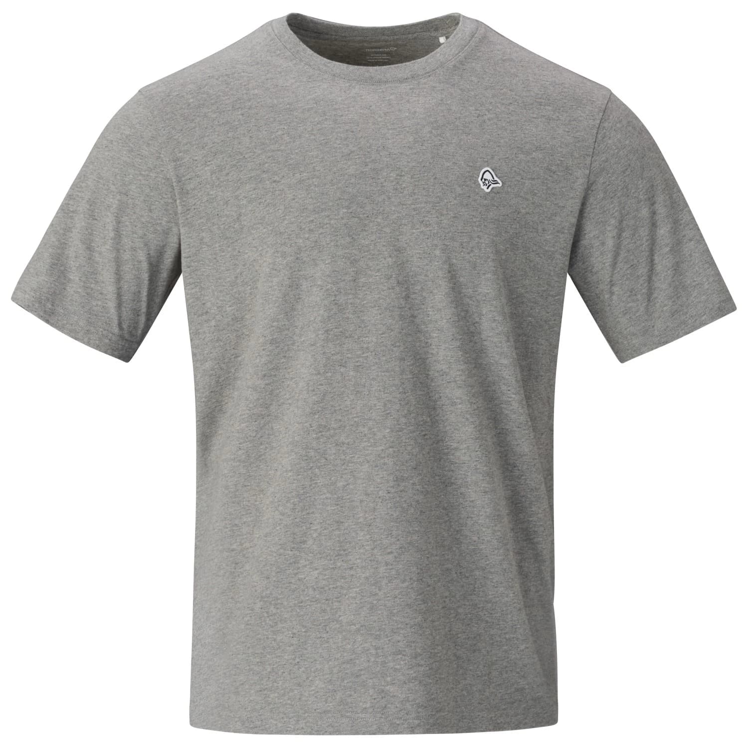Мъжка тениска Norrøna /29 Cotton Viking Patch T-Shirt - Grey Melange